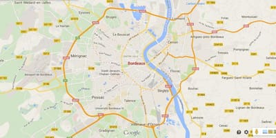 Ramani Bordeaux eneo ufaransa